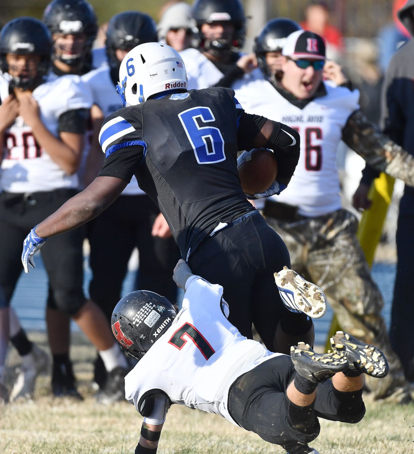 Highland at Cahokia football